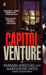 Cover of: Capitol Venture by Barbara Mikulski, Marylouise Oates