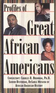 Cover of: Profiles of Great African-Americans