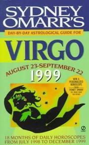 Cover of: Virgo 1999 (Omarr Astrology)
