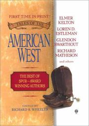 Cover of: Tales of the American West: the best of Spur Award- winning authors