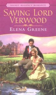 Cover of: Saving Lord Verwood
