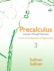 Cover of: Precalculus by Michael Sullivan, Michael Sullivan, Sullivan, Michael, III