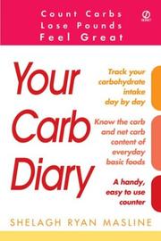 Cover of: Your Carb Diary by Shelagh Ryan Masline