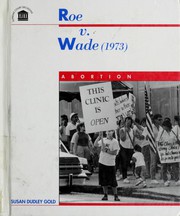 Cover of: Roe v. Wade (1973): abortion