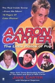 Cover of: Aaron Carter by Jane Carter