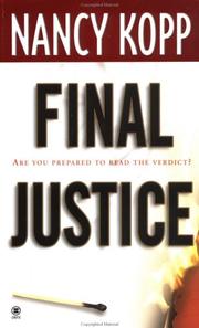 Cover of: Final justice by Nancy Kopp
