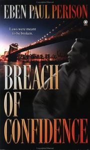 Cover of: Breach of confidence