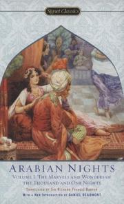Cover of: Arabian Nights, Volume I by Anonymous