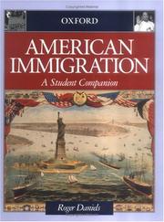 Cover of: American Immigration by Roger Daniels