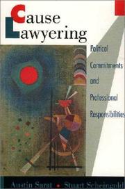 Cover of: Cause Lawyering | 