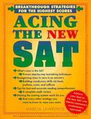Cover of: Acing the new SAT: breakthrough strategies for the highest scores