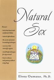 Cover of: Natural sex by Elena Oumano