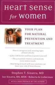 Cover of: Heart Sense for Women: Your Plan for Natural Prevention and Treatment