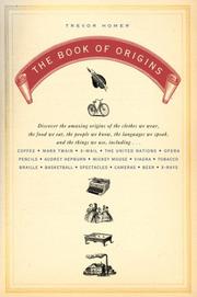 Cover of: The Book of Origins by Trevor Homer