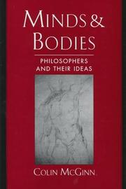Cover of: Minds and bodies: philosophers and their ideas