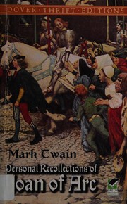 Cover of: Personal recollections of Joan of Arc by Mark Twain