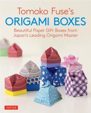 Cover of: Tomoko Fuse's Origami Boxes by 布施 知子