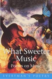 Cover of What Sweeter Music