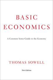 Cover of: Basic Economics by Thomas Sowell
