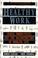 Cover of: Healthy Work