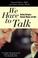 Cover of: We Have to Talk
