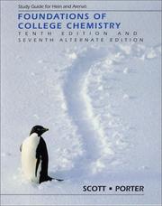 Cover of: Study Guide for Hein and Arena's Foundations of College Chemistry by Peter C. Scott, Rachael Enriquez Porter
