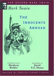 Cover of: The Innocents Abroad (1869) (The Oxford Mark Twain) by Mark Twain, David E. E. Sloane