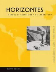 Cover of: Horizontes: Manual de ejercicios y de laboratorio