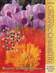 Cover of: Student Solutions Guide to Accompany Introduction to Organic Chemistry