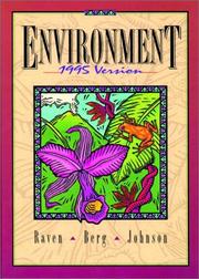 Cover of: Environment, Updated 1995 Version