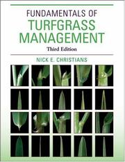 Cover of: Fundamentals of Turfgrass Management by Nick Christians