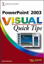 Cover of: PowerPoint 2003 Visual Quick Tips