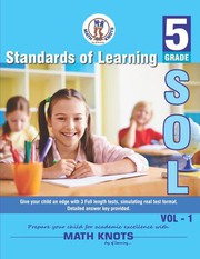 Cover of: Standards of Learning - Grade 5 Vol - 1: Virginia SOL and Common Core