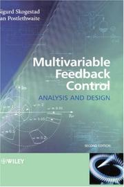 Cover of: Multivariable feedback control by Sigurd Skogestad