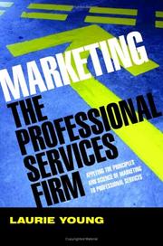 Cover of: Marketing the Professional Services Firm | Laurie  Young