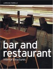 Cover of: Bar and Restaurant Interior Structures | Lorraine Farrelly