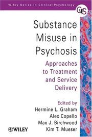 Cover of: Substance Misuse in Psychosis by 