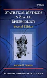 Cover of: Statistical Methods in Spatial Epidemiology