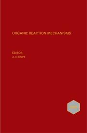 Cover of: Organic Reaction Mechanisms, 2003 (Organic Reaction Mechanisms Series) by Chris Knipe