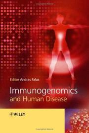 Cover of: Immunogenomics and human disease