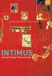 Cover of: INTIMUS: Interior Design Theory Reader