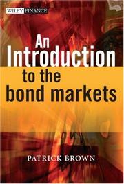 Cover of: An Introduction to the Bond Markets (The Wiley Finance Series)