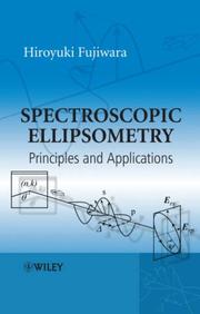 Cover of: Spectroscopic Ellipsometry by Hiroyuki Fujiwara