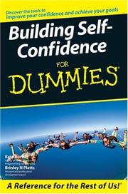 Cover of: Building Self-confidence for Dummies (For Dummies)
