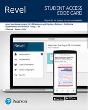 Cover of: Revel for American Government: Roots and Reform,&nbsp;2018 Elections and Updates Edition + California Government and Politics Today -- Access Card