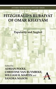 Cover of: Fitzgerald's Rubáiyát of Omar Khayyám: popularity and neglect