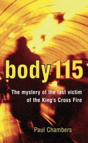 Cover of: Body 115: The mystery of the last Victim of the King's Cross Fire