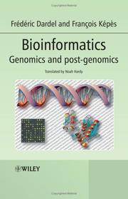 Cover of: Bioinformatics | FrГ©dГ©ric Dardel