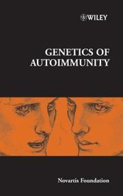 Cover of: The Genetics of Autoimmunity (Novartis Foundation Symposia)