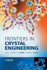 Cover of: Frontiers in crystal engineering